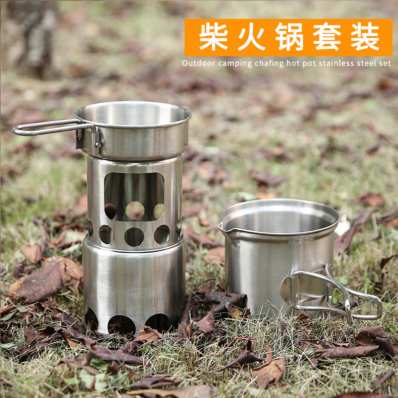 Camping Cooking Options - Popularny garnek do gotowania na drewno