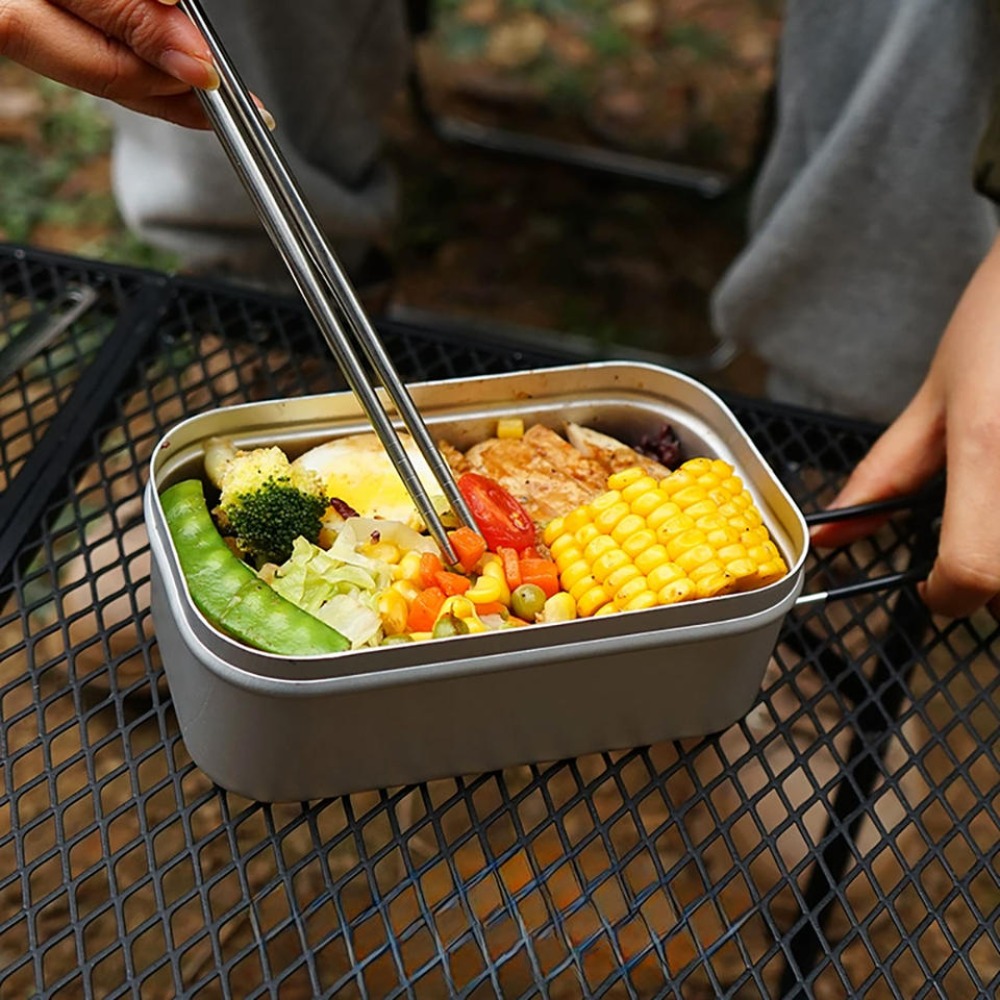 Camping Cooking Box - Ultralekka zastawa stołowa, naczynia kempingowe, pojemniki