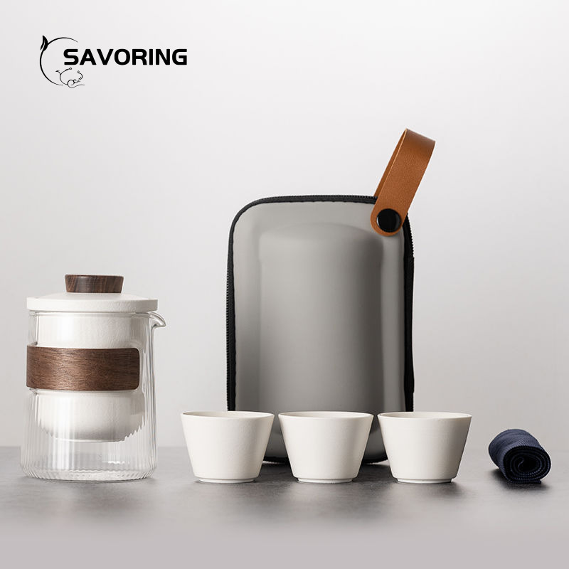 Camping Cooking Set - Prosty Chiński Ceramiczny Zestaw do Herbaty