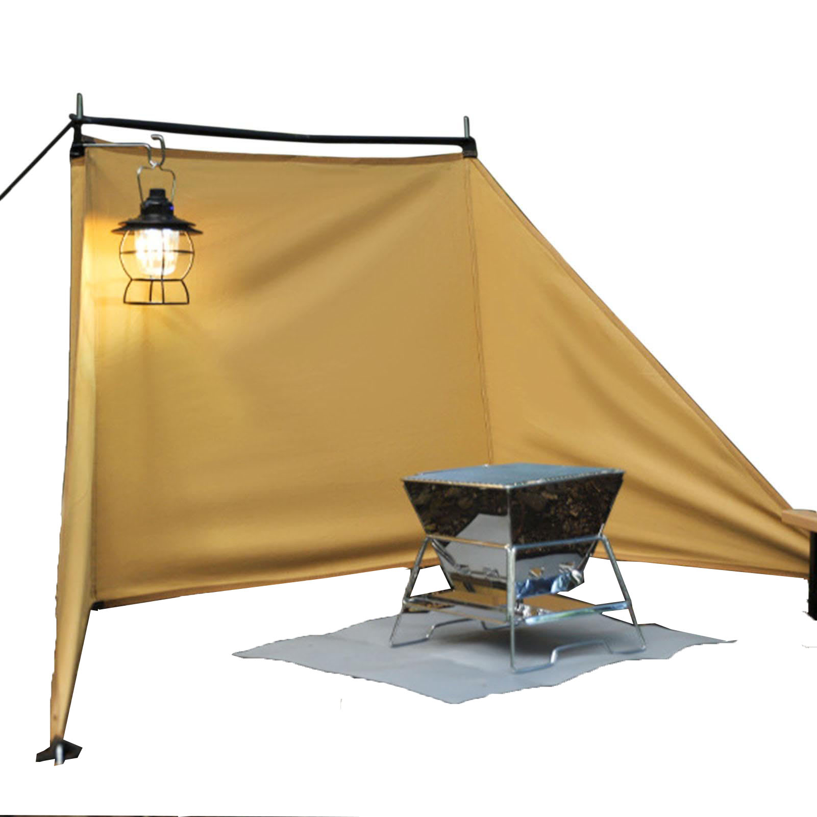 Camping Cooking Wind Blocker - Osłona przeciwwiatrowa do gotowania na kempingu