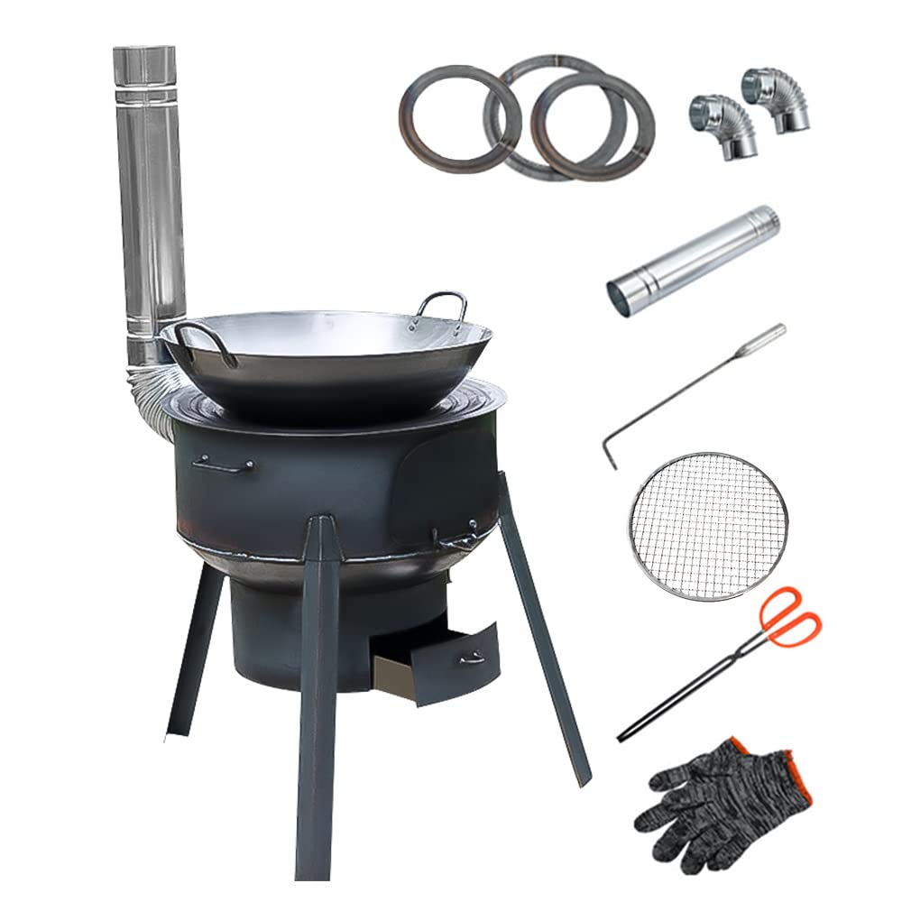 Camping Cooking Hot Plate - 43cm przenośny odpinany piec gotowanie na