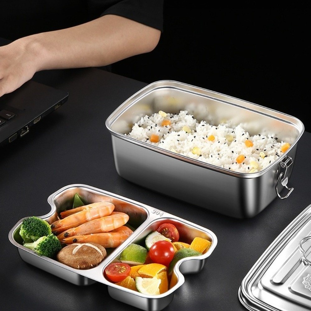 Camping Cooking Stove - Dwuwarstwowy pojemnik na lunch ze stali