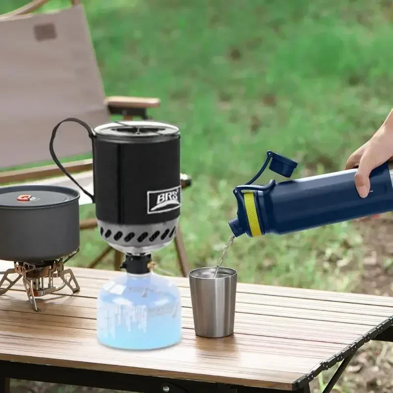 Camping Cooking Gas Stove Portable Tool - Przenośny palnik gazowy BRS-61 z wymiennikiem