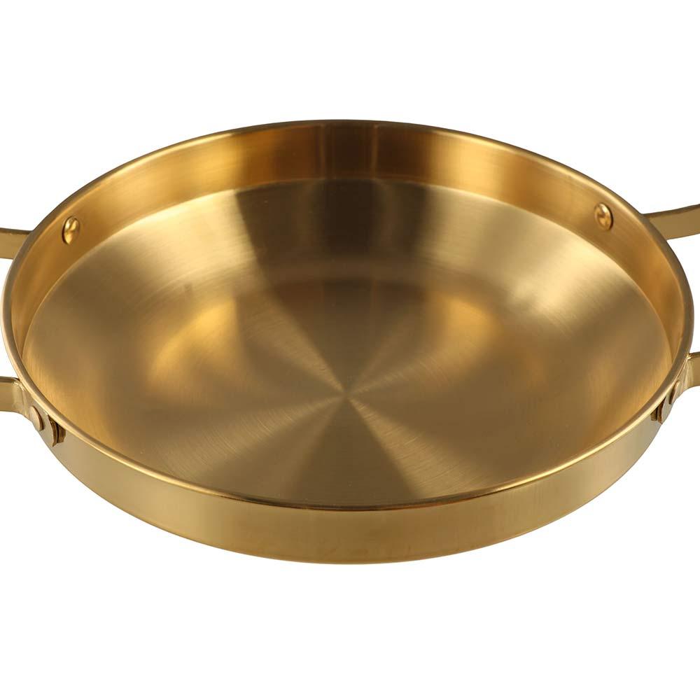 Camping Cooking Hot Plate - Wytrzymała patelnia do grillowania, talerz, miska