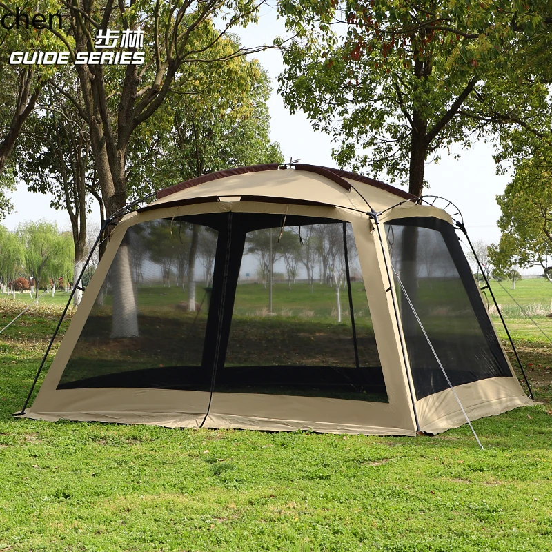 Camping Cooking Awning - Zewnętrzna pergola przeciw komarom, namiot kempingowy,