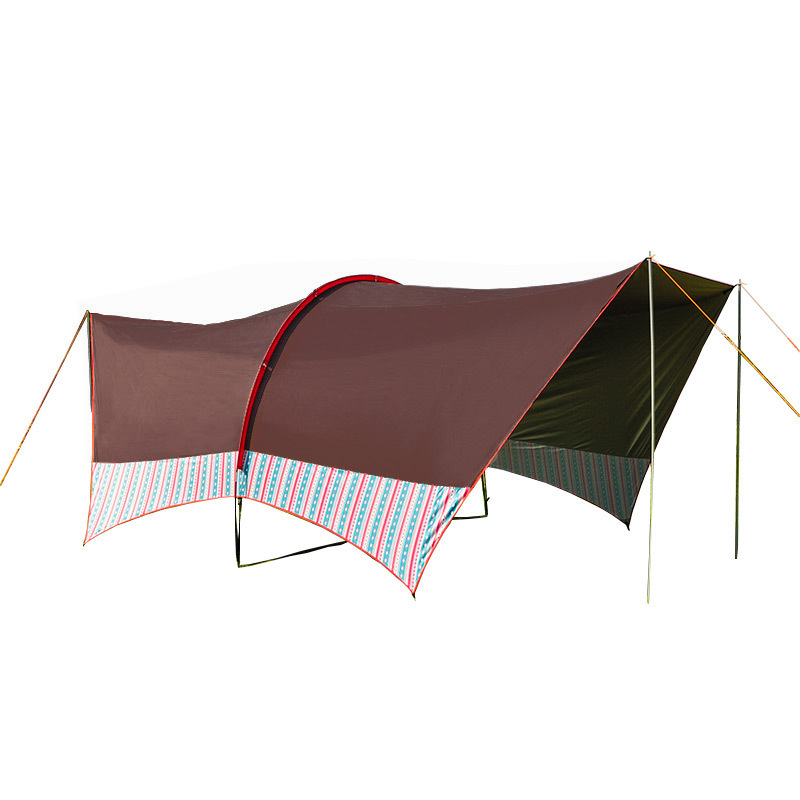 Camping Cooking Awning - Duża, wieloosobowa markiza z posrebrzaną ochroną