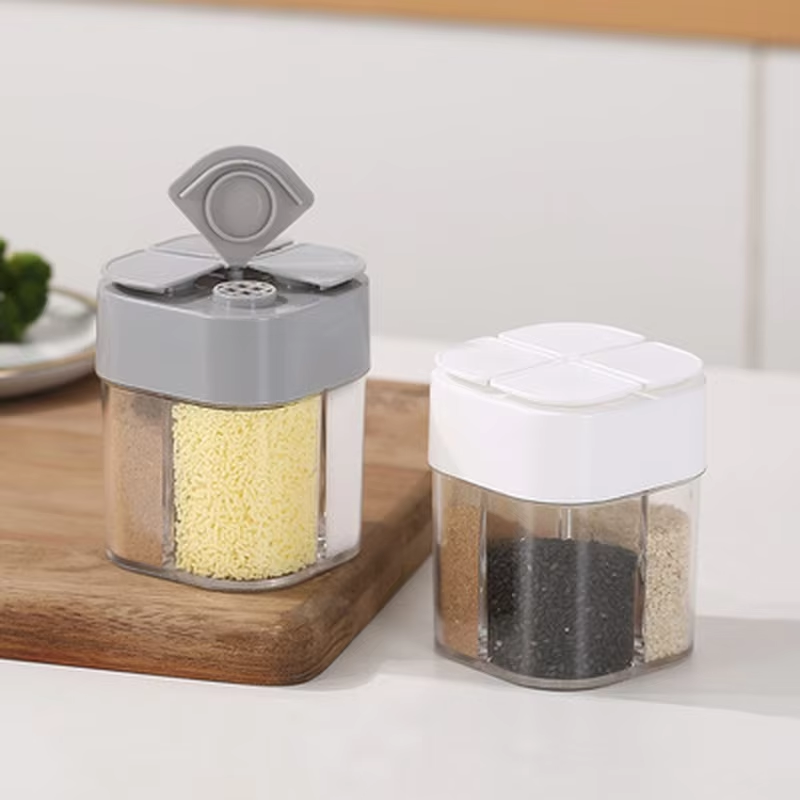 Camping Cooking Box - 4 w 1 Plastikowe Pojemniki na