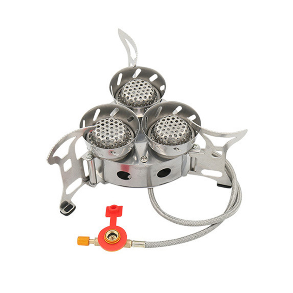Camping Cooking Gas Stove Portable Tool - 11000W wiatroszczelny sprzęt do gotowania na