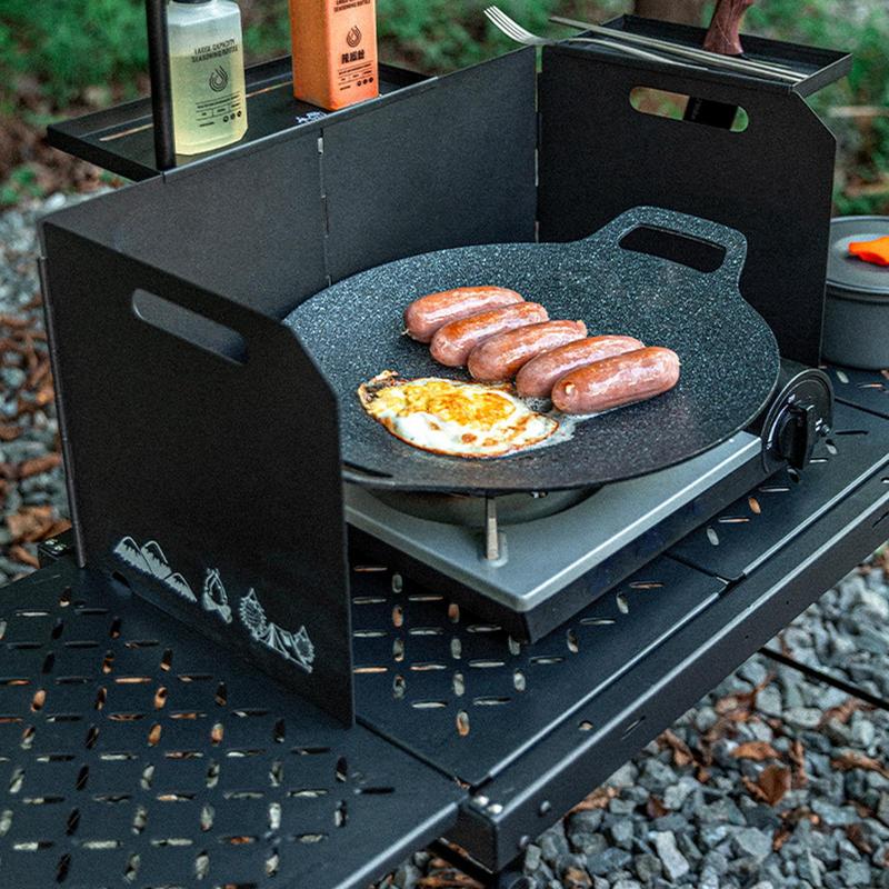 Blokada wiatru na zewnątrz Kuc – Camping Cooking Wind Blocker recenzja i cena