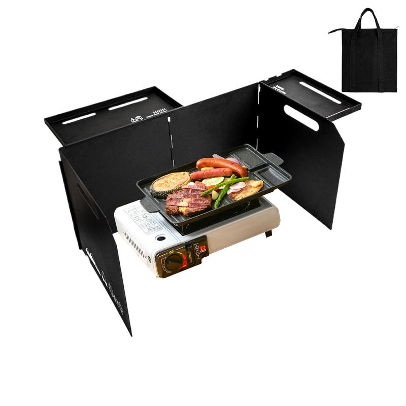 Blokada wiatru na zewnątrz Kuc – Camping Cooking Wind Blocker recenzja i cena
