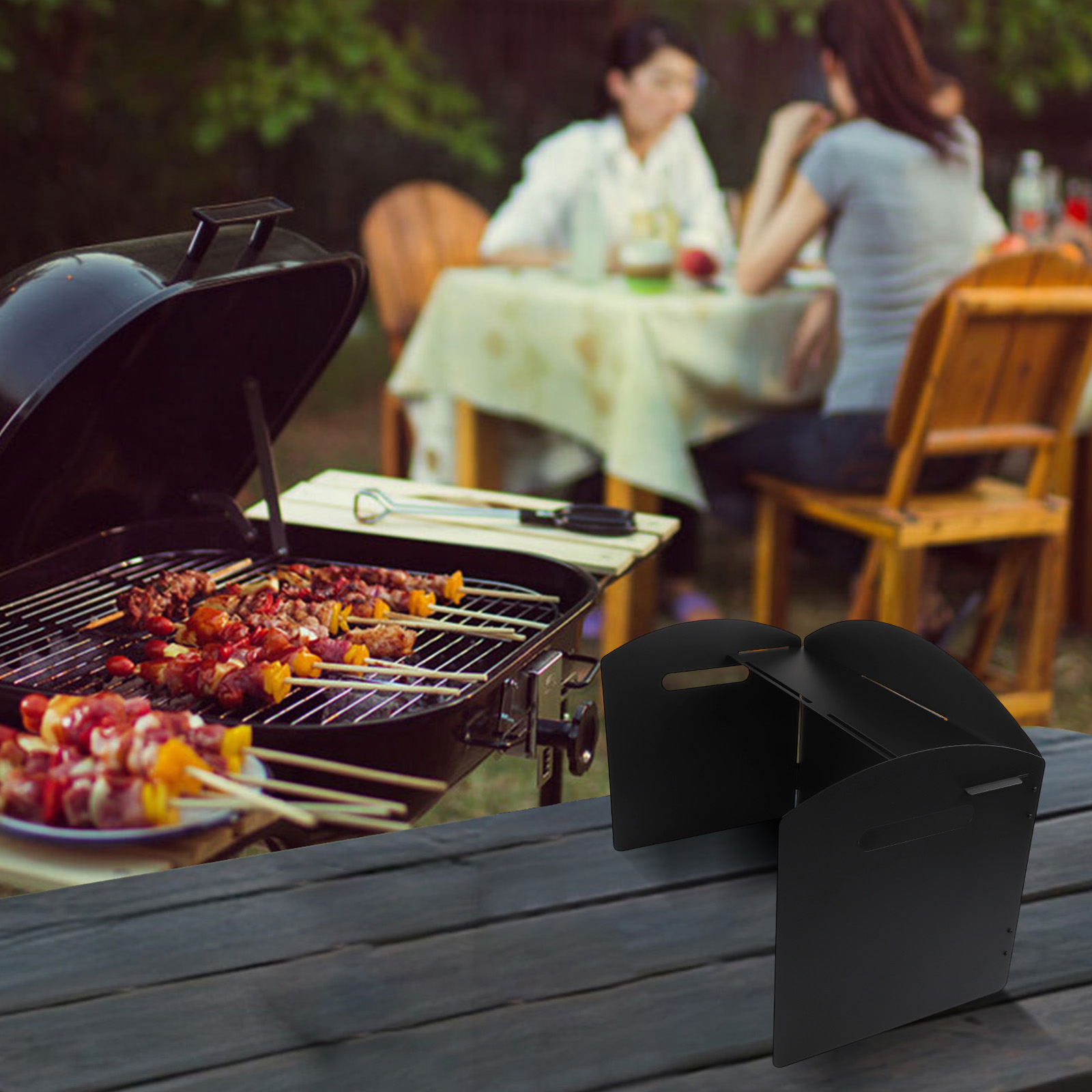 Przenośna osłona przeciwwiatro – Camping Cooking Wind Blocker recenzja i cena