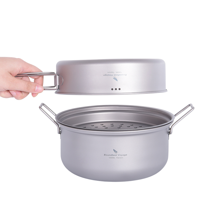 Boundless Voyage Tytanowy Zest – Camping Cooking Set recenzja i cena