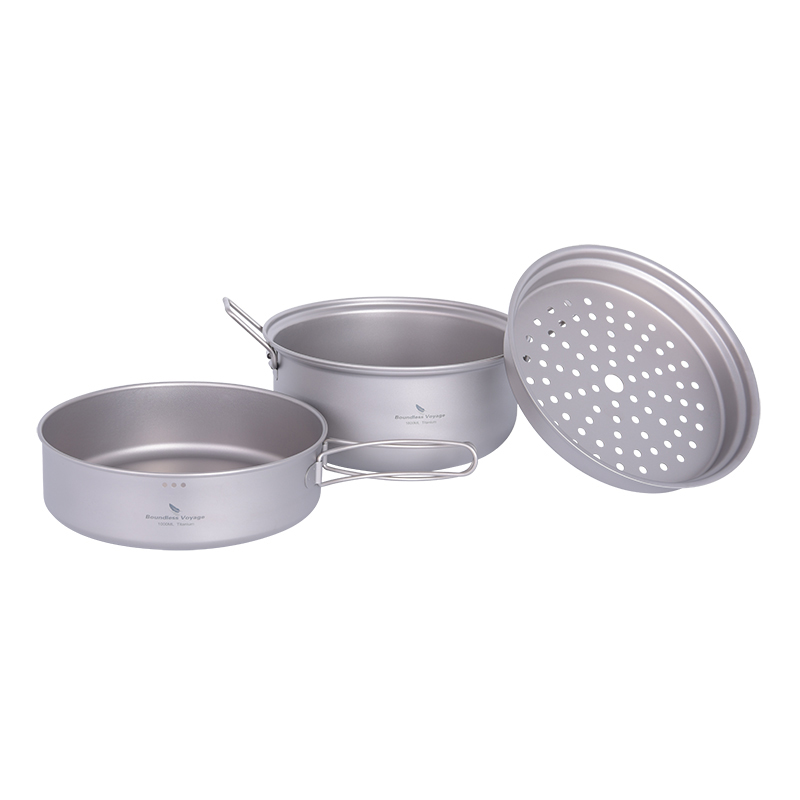 Boundless Voyage Tytanowy Zest – Camping Cooking Set recenzja i cena