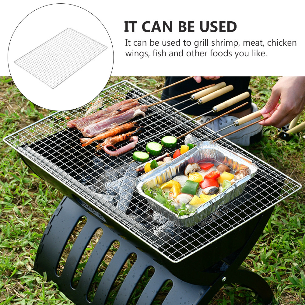2 szt. Zestaw siatek do grillo – Camping Cooking Set Non Stick recenzja i cena