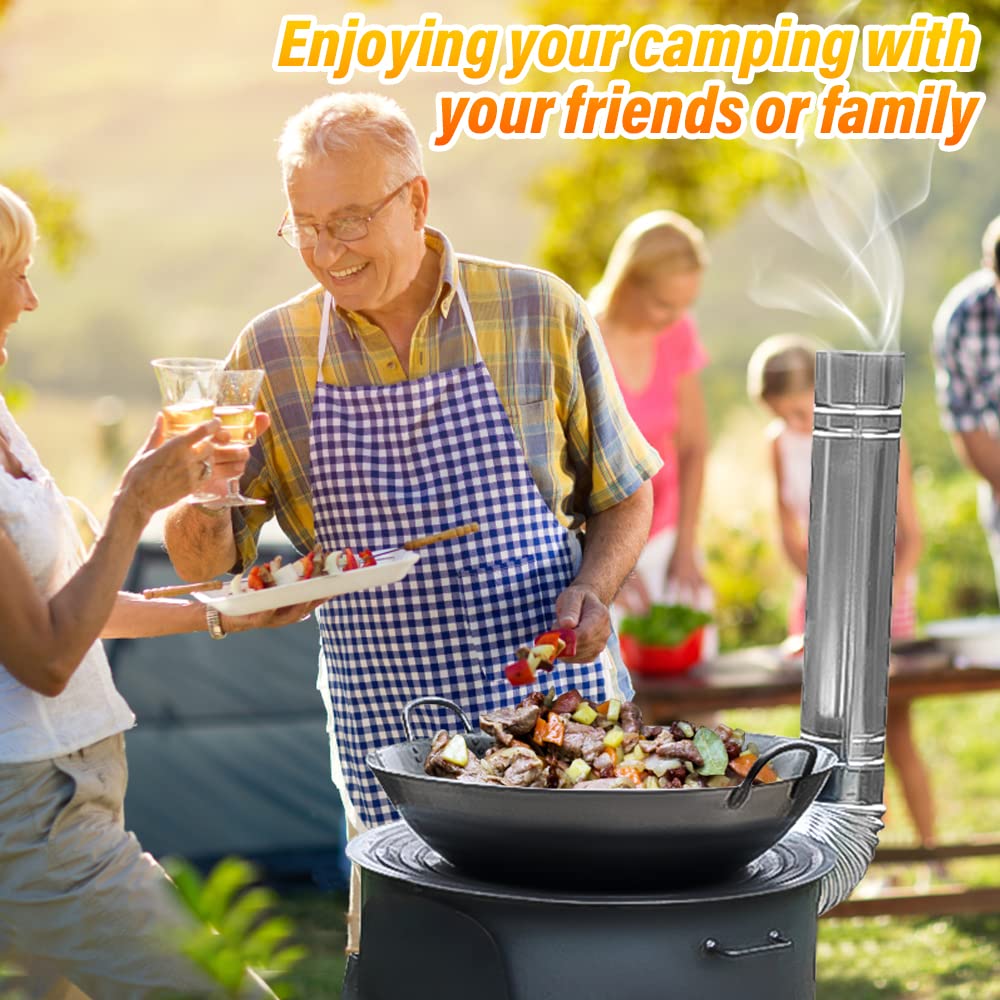 43cm przenośny odpinany piec g – Camping Cooking Hot Plate recenzja i cena