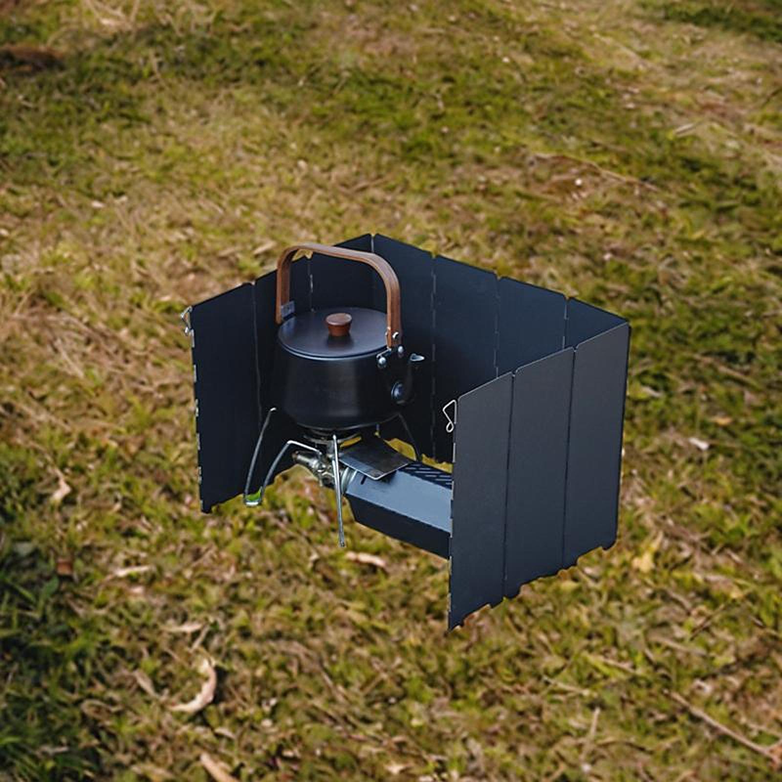 Przenośna składana osłona prze – Camping Cooking Wind Blocker recenzja i cena