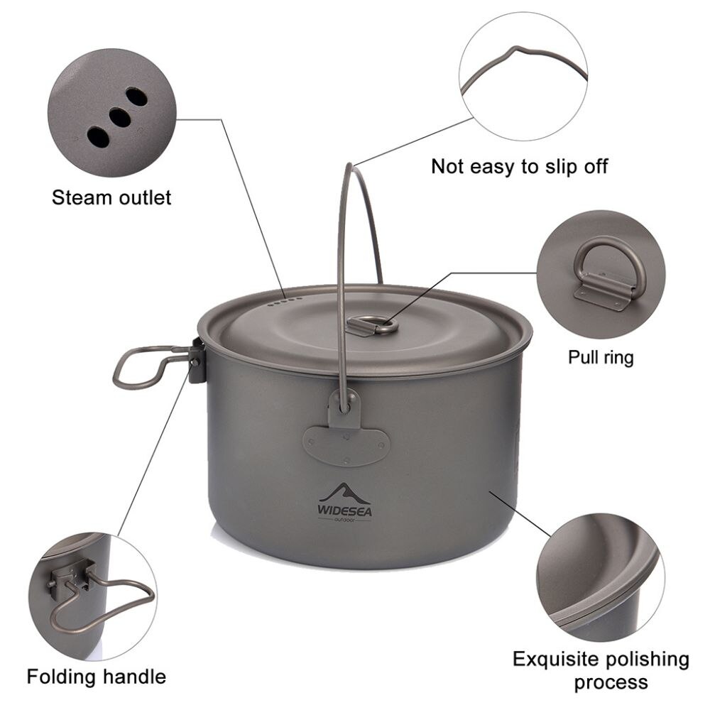Widesea Camping zastawa stołow – Camping Cooking Pack recenzja i cena