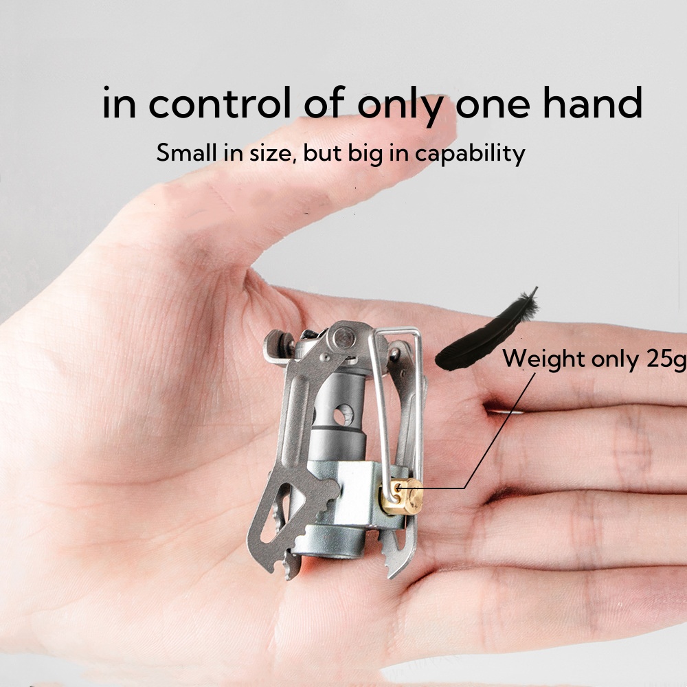 Kuchenka turystyczna ze stopu  – Camping Cooking Gas Stove Portable Tool recenzja i cena