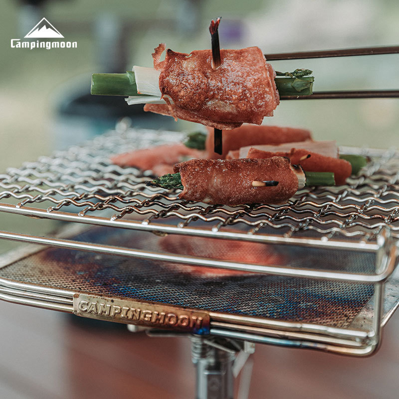CAMPINGMOON Składana siatka do – Camping Cooking Stove recenzja i cena