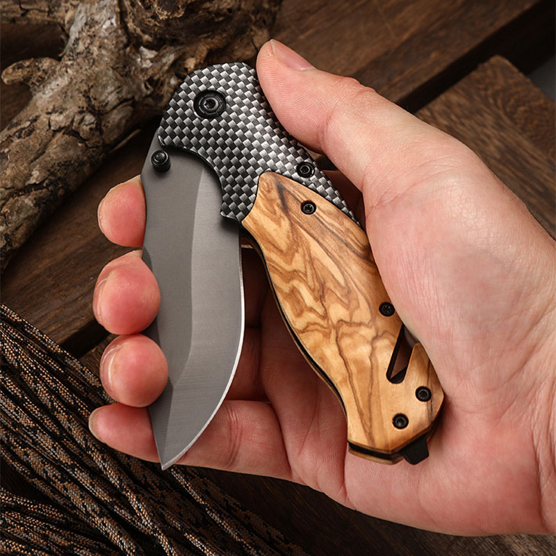 Składany, przenośny, ostry nóż – Camping Cooking Knife recenzja i cena