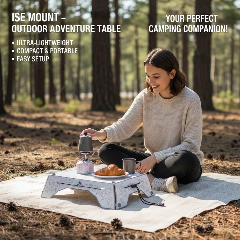 Przenośny, składany stolik kem – Camping Cooking Table With Storage recenzja i cena