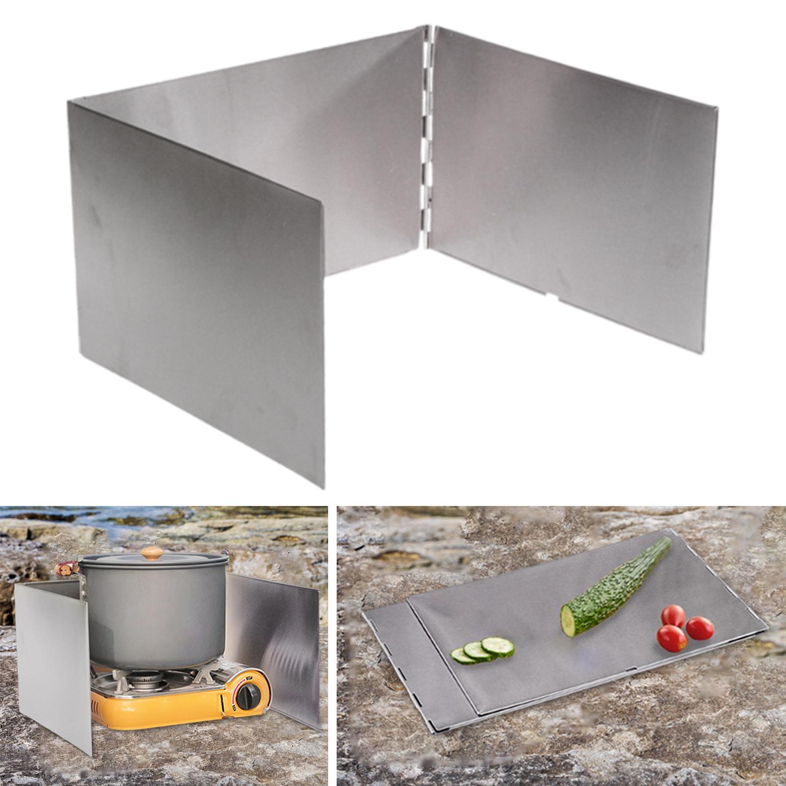 Przenośna osłona przeciwwiatro – Camping Cooking Wind Blocker recenzja i cena