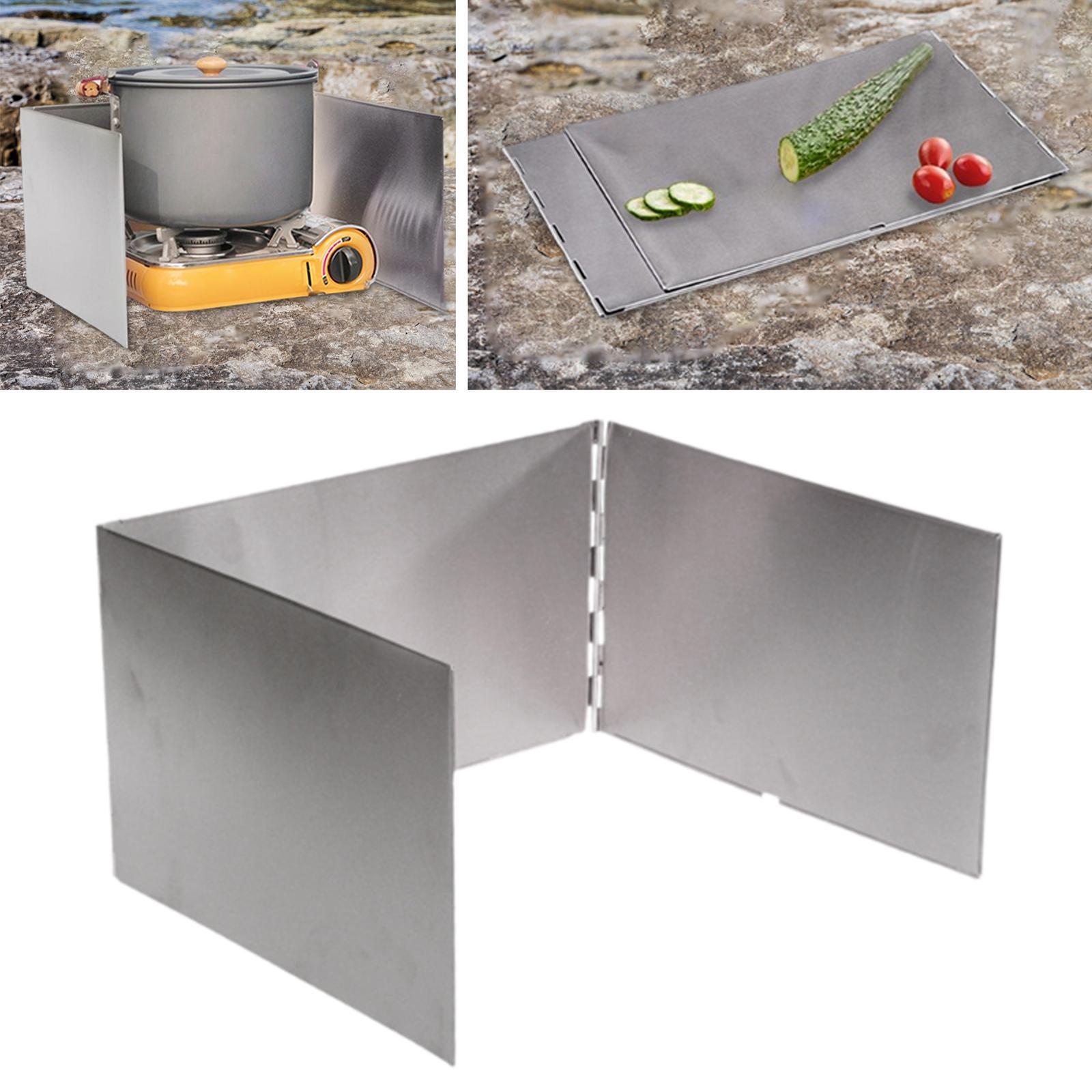 Przenośna osłona przeciwwiatro – Camping Cooking Wind Blocker recenzja i cena