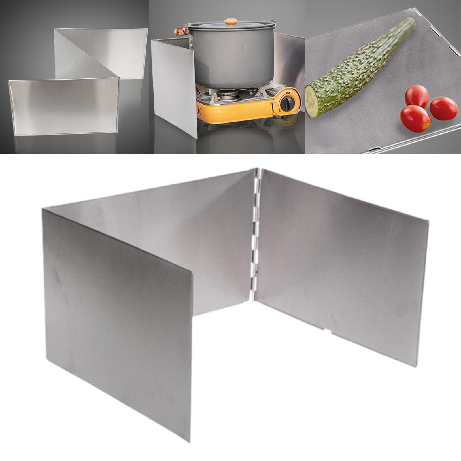 Przenośna osłona przeciwwiatro – Camping Cooking Wind Blocker recenzja i cena