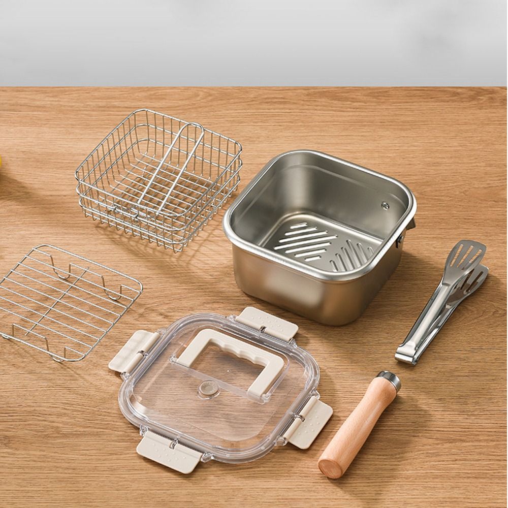 Przenośna patelnia ze stali ni – Camping Cooking Set Non Stick recenzja i cena