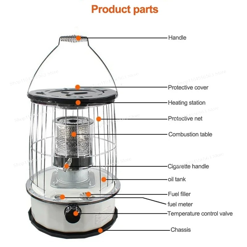 Przenośny grzejnik, kuchenka d – Camping Cooking Stove recenzja i cena