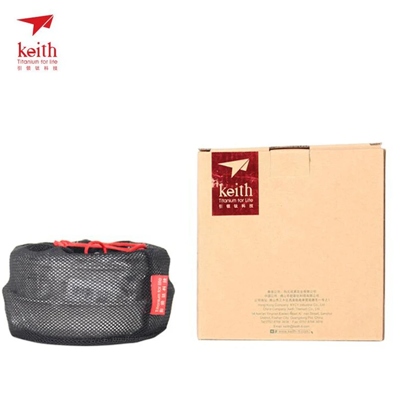 Keith 3PCS Titanium Cookware P – Camping Cooking Set recenzja i cena