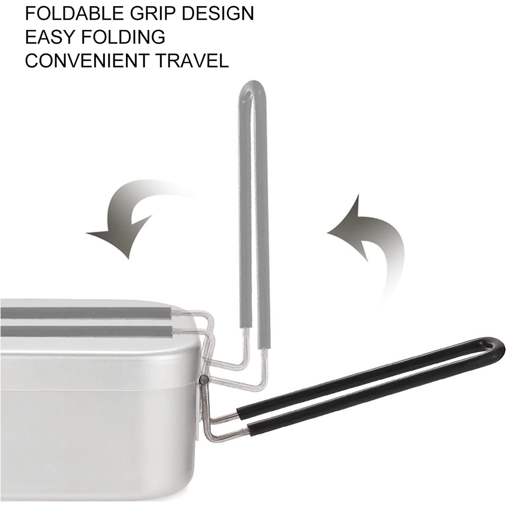 800ML Aluminiowe pudełka na lu – Camping Cooking Box recenzja i cena