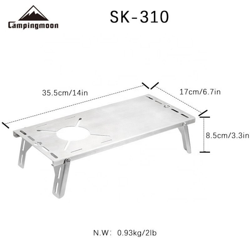 CAMPINGMOON SK-310 Wielofunkcy – Camping Cooking Table With Storage recenzja i cena