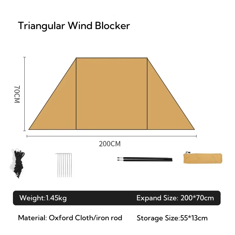 Osłona przeciwwiatrowa do goto – Camping Cooking Wind Blocker recenzja i cena