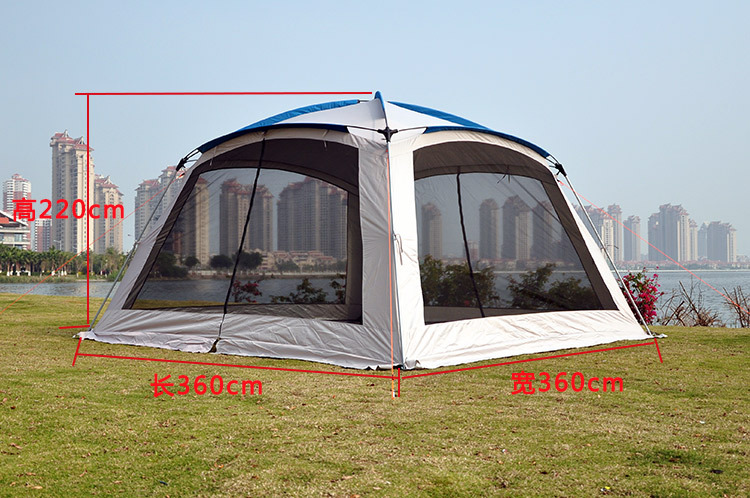 Namiot z baldachimem Oxford, w – Camping Cooking Awning recenzja i cena
