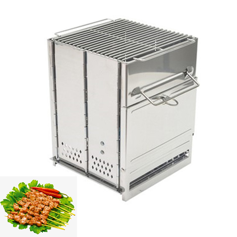 Przenośny piec na drewno do uż – Camping Cooking Stove recenzja i cena