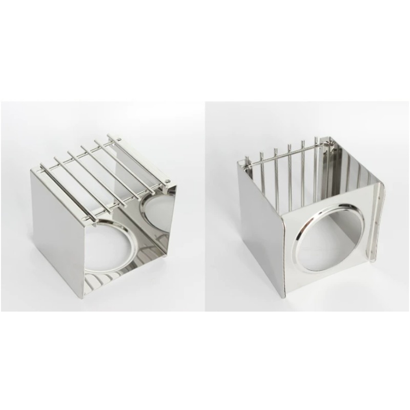 Stalowy kwadratowy stojak na k – Camping Cooking Stove recenzja i cena