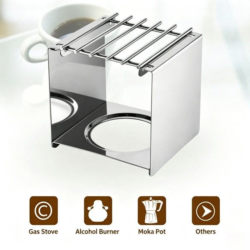 Stalowy kwadratowy stojak na k – Camping Cooking Stove recenzja i cena