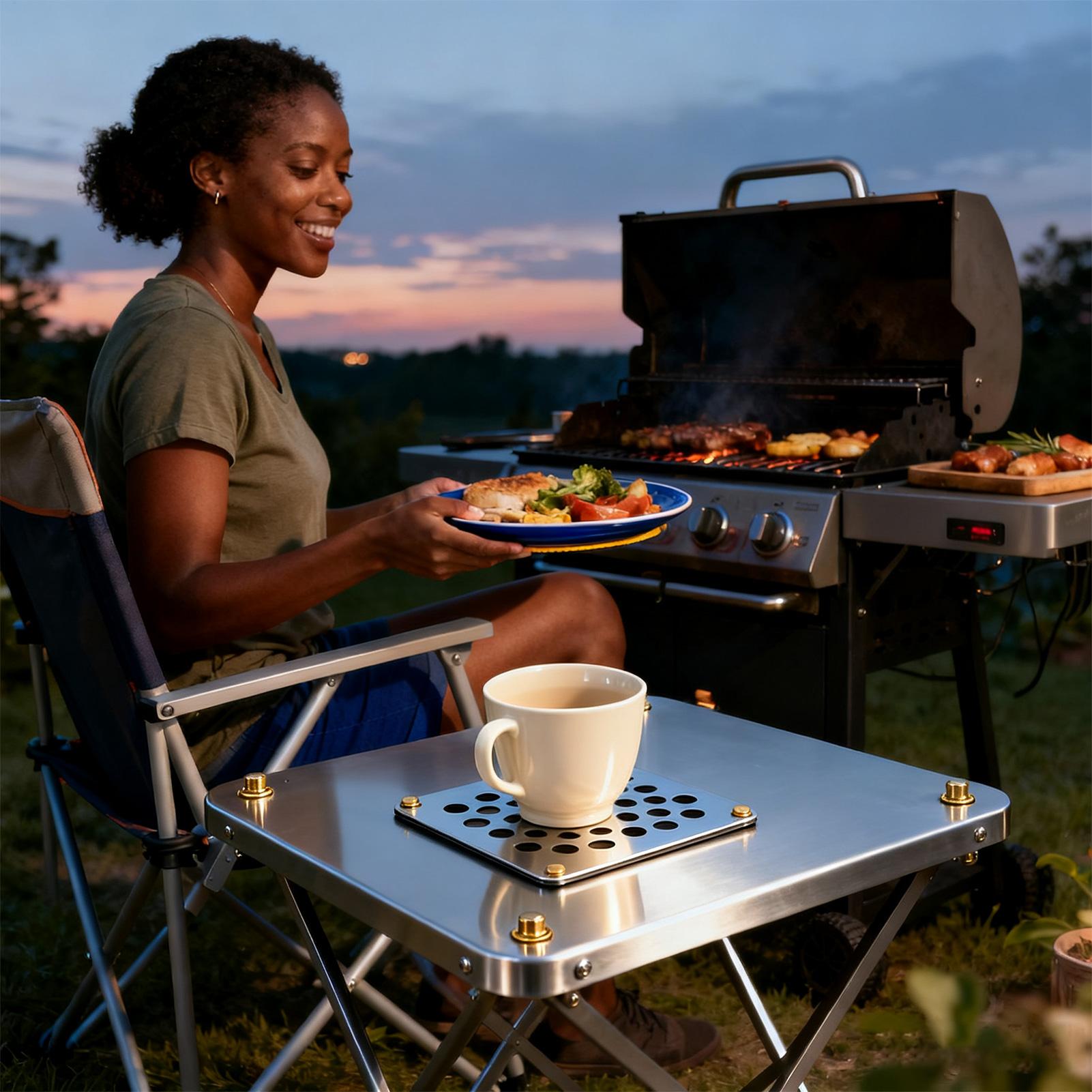Podstawki pod gorące garnki i  – Camping Cooking Hot Plate recenzja i cena
