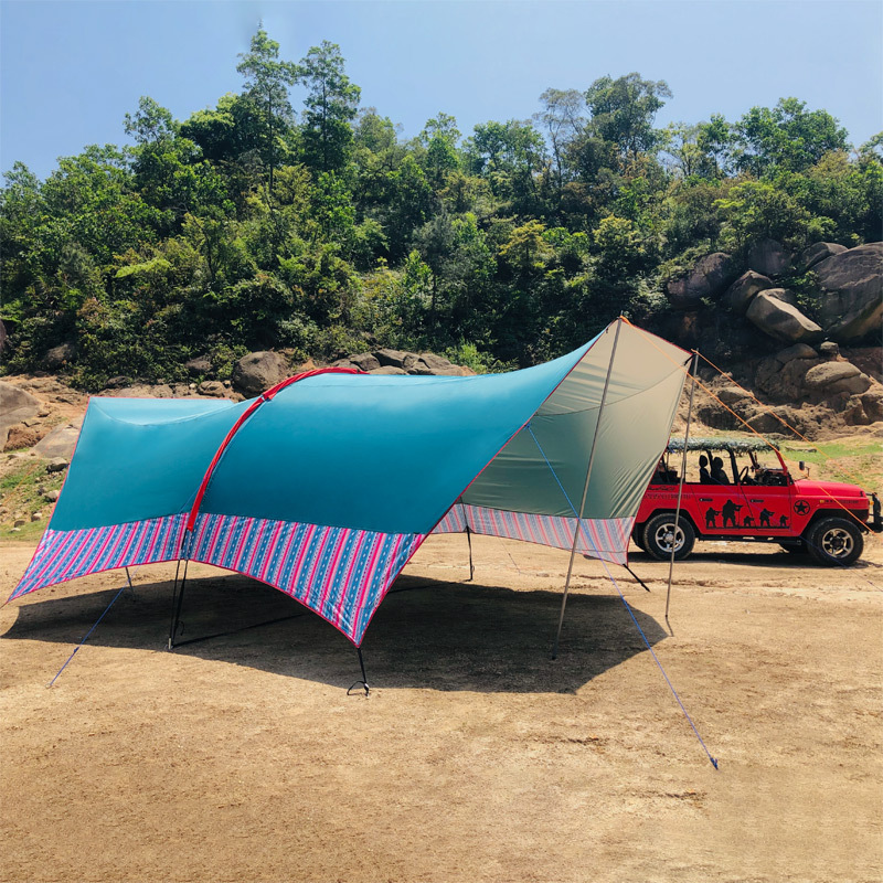 Duża, wieloosobowa markiza z p – Camping Cooking Awning recenzja i cena