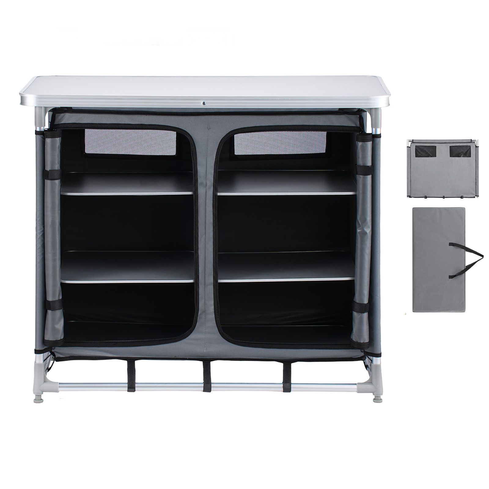 Szafka do przechowywania na ke – Camping Cooking Table With Storage recenzja i cena