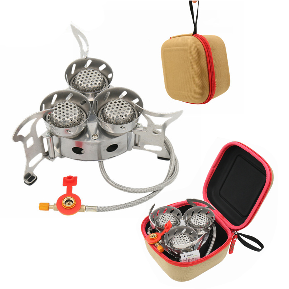 11000W wiatroszczelny sprzęt d – Camping Cooking Gas Stove Portable Tool recenzja i cena