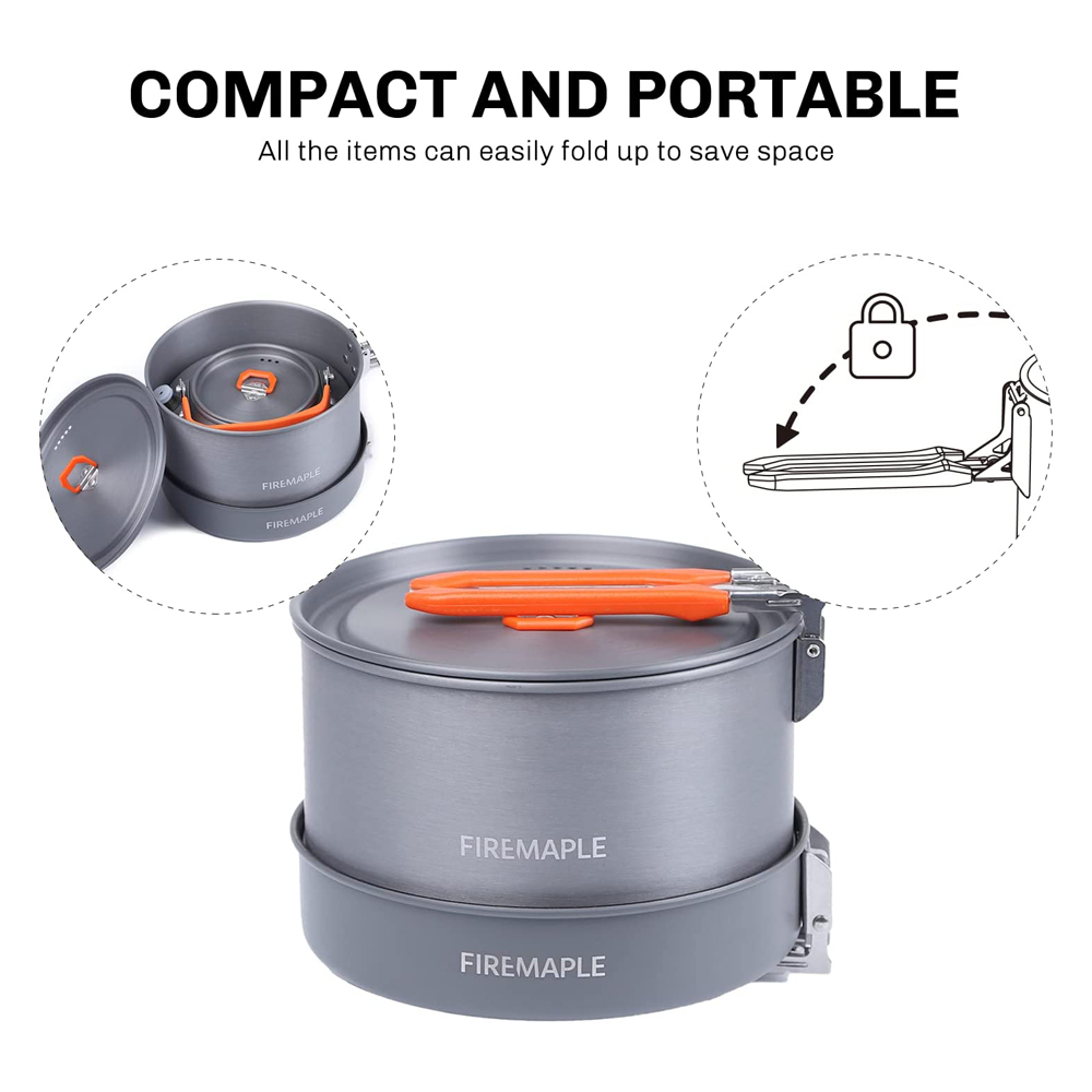 Fire Maple garnków Camping pie – Camping Outdoor Cooking Equipment recenzja i cena