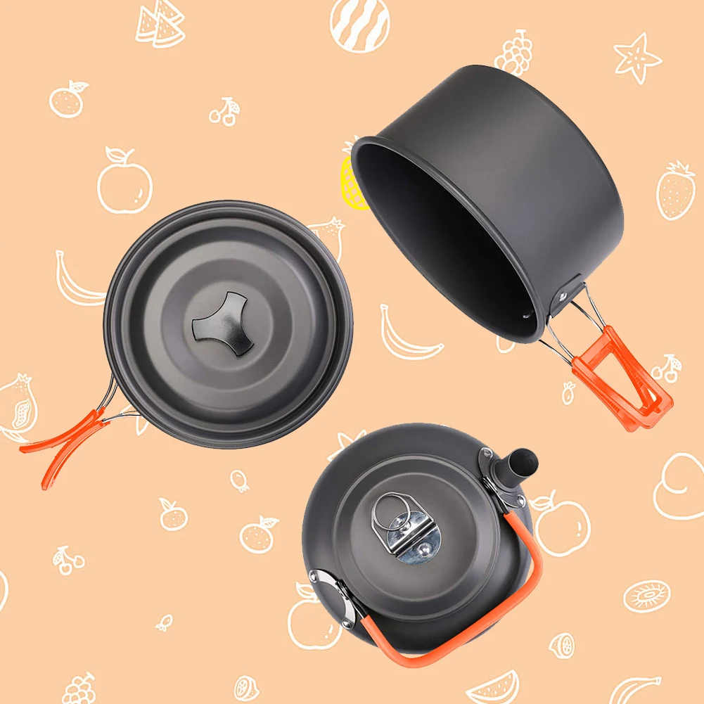 Zestaw naczyń kempingowych Cza – Camping Cooking Set recenzja i cena
