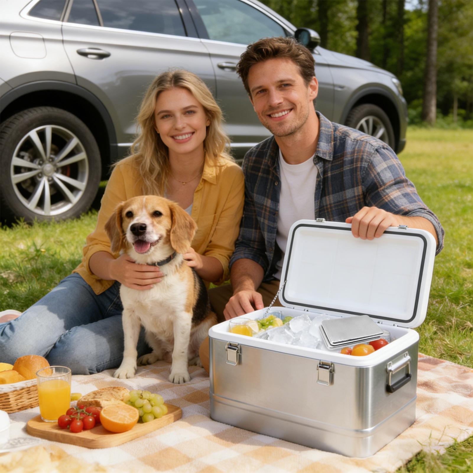 2 szt. Stalowe wkłady chłodząc – Camping Cooking Box recenzja i cena