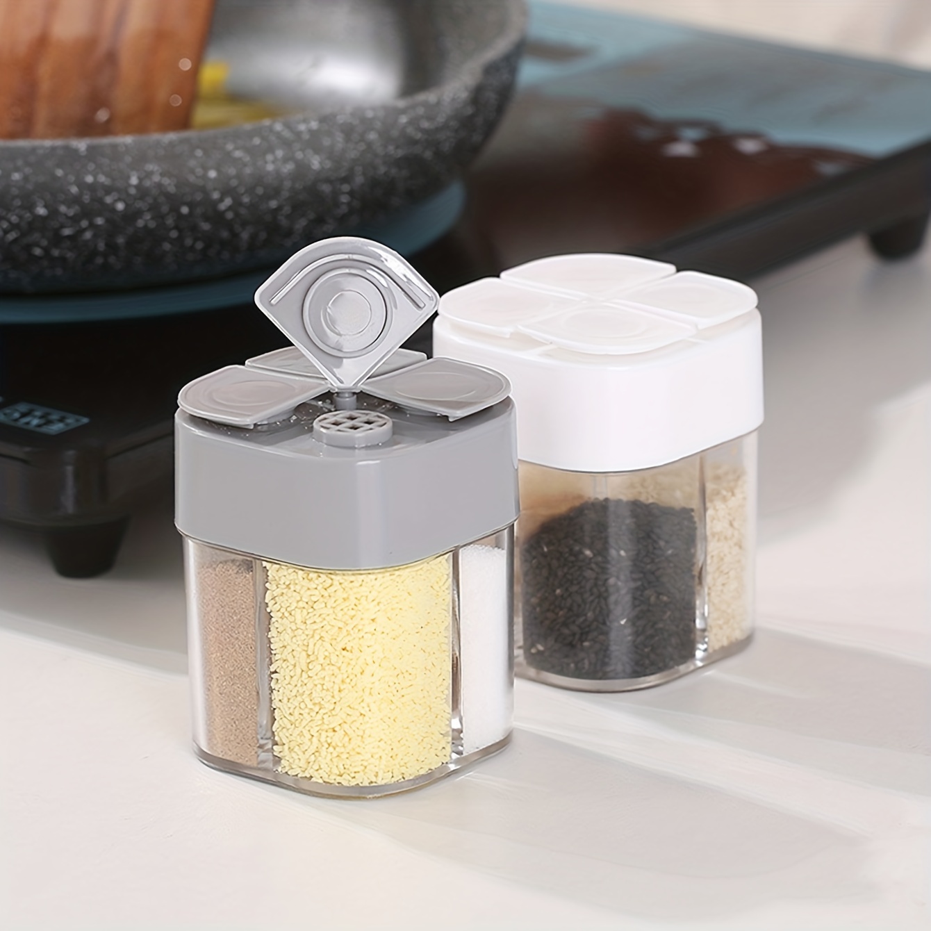 4w1 Camping Shaker do przypraw – Camping Cooking Set Non Stick recenzja i cena