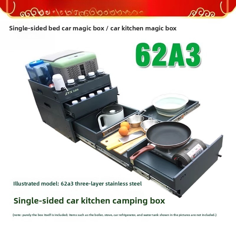 Przenośna kuchnia i schowek na – Camping Cooking Box recenzja i cena
