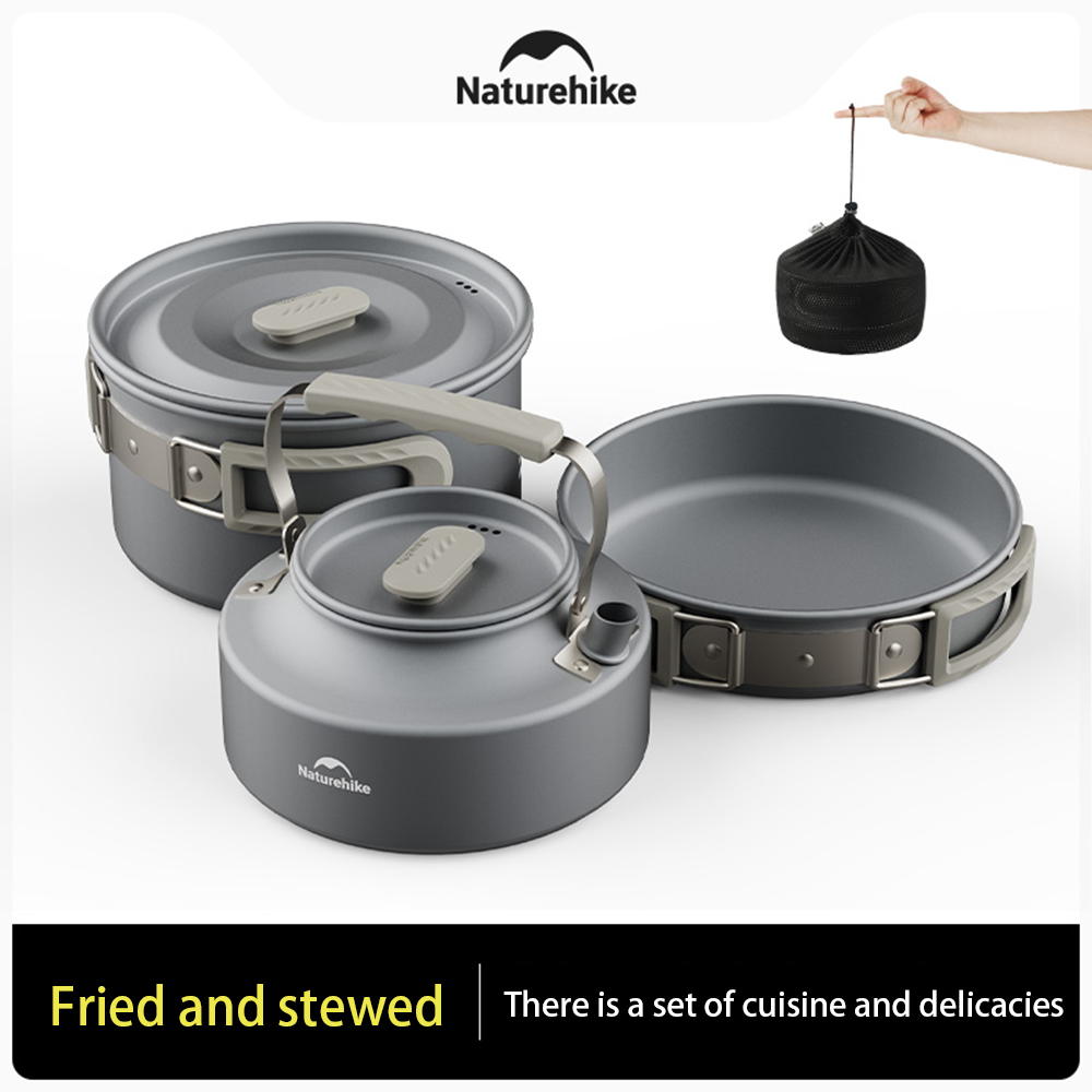 Naturehike zestaw garnków outd – Camping Cooking Set recenzja i cena