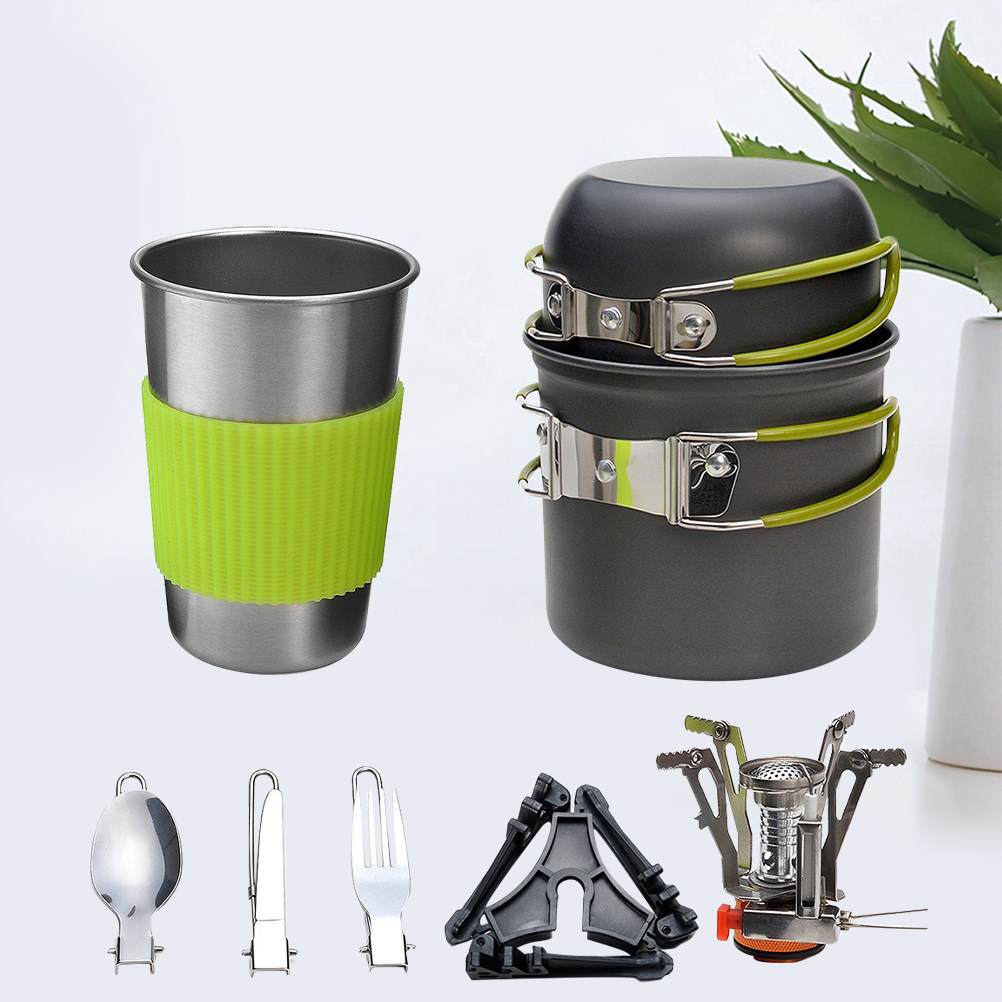 Lekki, przenośny zestaw naczyń – Camping Cooking Set recenzja i cena